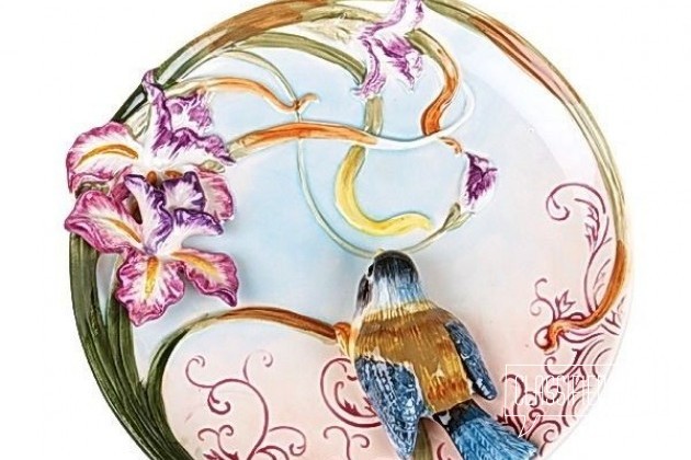 Тарелка декоративная, керамика в городе Санкт-Петербург, фото 1, Посуда