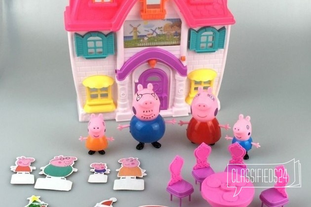 Домик+ семья свинки пеппа в городе Сызрань, фото 1, телефон продавца: +7 (927) 721-23-85