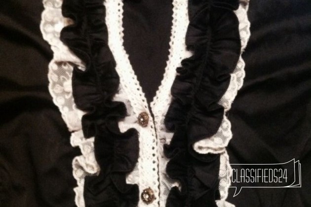 Блузка черная новая в городе Тула, фото 1, телефон продавца: +7 (953) 423-57-99