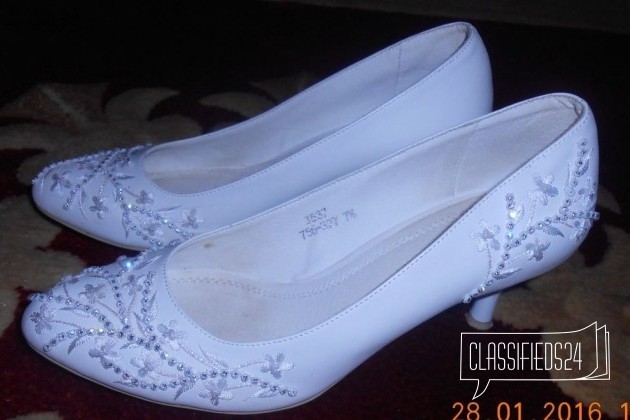 Свадебные туфли в городе Астрахань, фото 3, телефон продавца: +7 (988) 061-38-62