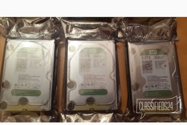 Жесткий диск WD Green IntelliPower WD30ezrx 3 Тб с в городе Белгород, фото 3, Жесткие диски (HDD и SSD)