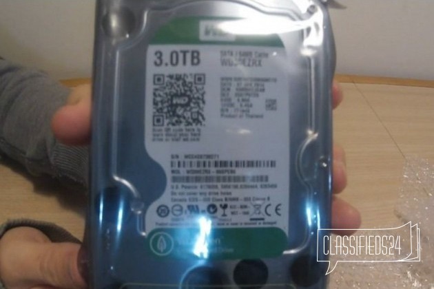 Жесткий диск WD Green IntelliPower WD30ezrx 3 Тб с в городе Белгород, фото 5, телефон продавца: +7 (950) 710-93-93