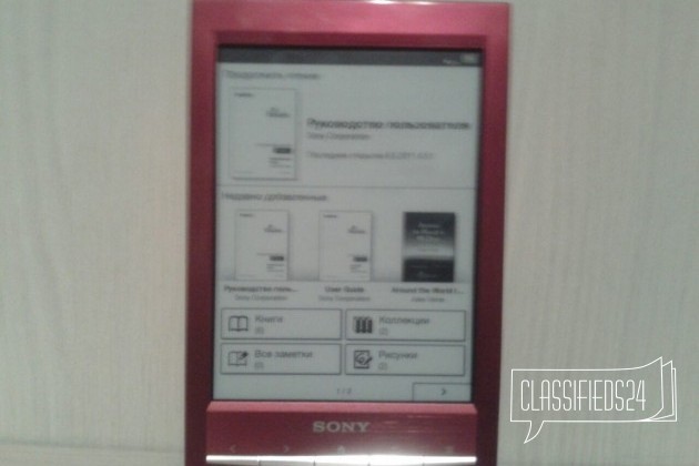 Sony PRS-T1 в городе Москва, фото 2, стоимость: 6 500 руб.