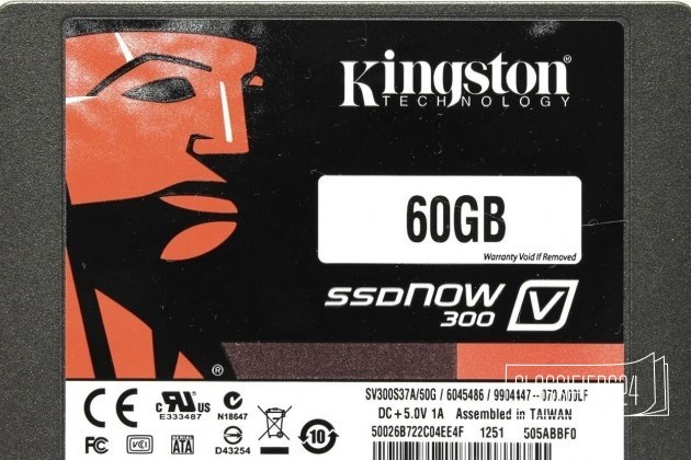 SSD диск Kingston ssdnow V300 60 Гб Жёсткий диск в городе Воронеж, фото 1, Жесткие диски (HDD и SSD)