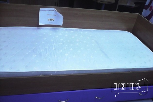 Кровать 1сп с ящиками в городе Ангарск, фото 1, телефон продавца: +7 (908) 777-92-07