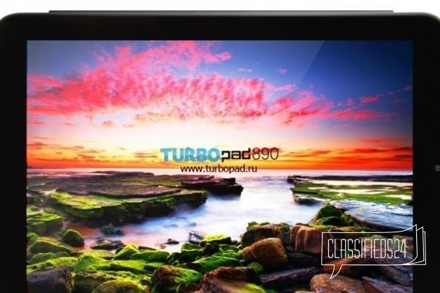 9 Планшет TurboPad 890 16 Гб 3G черный, новое в городе Красноярск, фото 1, стоимость: 6 990 руб.
