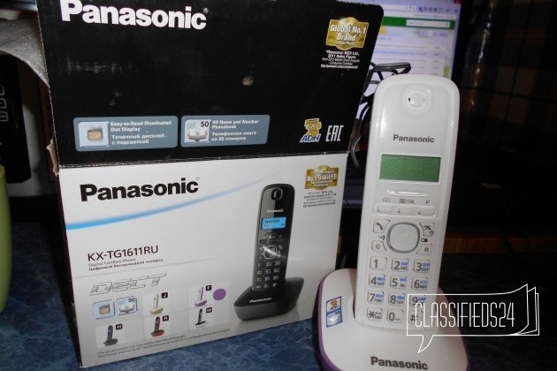 Продам цифровой безпроводной телефон panasonic в городе Саратов, фото 1, стоимость: 1 000 руб.
