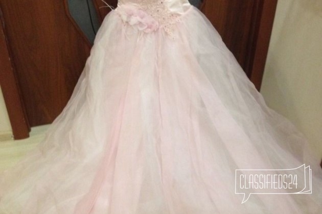Нежно розовое свадебное платье в городе Екатеринбург, фото 1, телефон продавца: +7 (932) 604-22-12