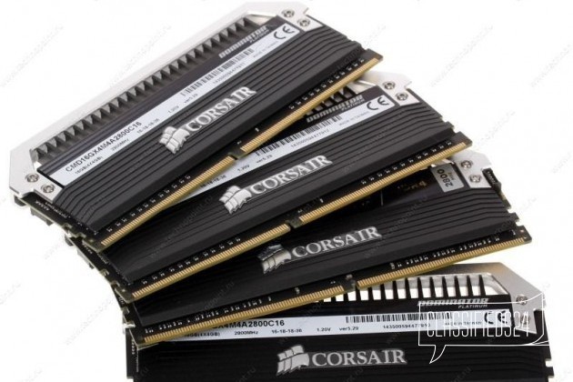 Corsair Dominator DDR4 2800мгц в городе Екатеринбург, фото 1, Модули памяти