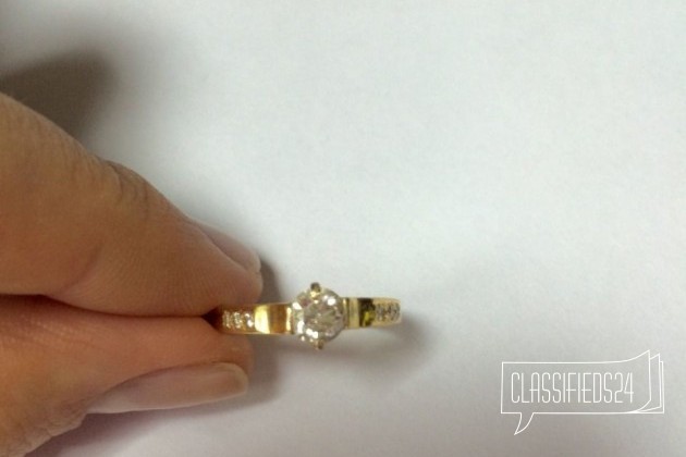 Кольцо с бриллиантом в городе Нижний Новгород, фото 1, Ювелирные изделия