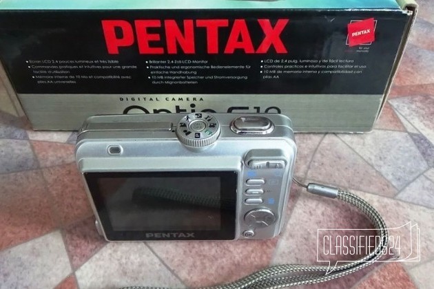 Цифровая фотокамера pentax Optio E10 в городе Пермь, фото 1, телефон продавца: +7 (919) 491-05-96