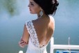 Кружевное свадебное платье с открытой спинкой в городе Волжский, фото 2, телефон продавца: +7 (906) 400-36-04
