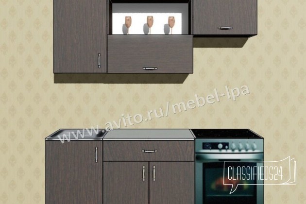 Маленькая кухня Адриатика-11-0 от производителя в городе Челябинск, фото 1, стоимость: 5 550 руб.