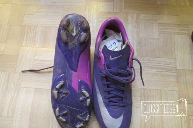 Бутсы Nike Mercurial Victory в городе Луга, фото 1, стоимость: 1 500 руб.