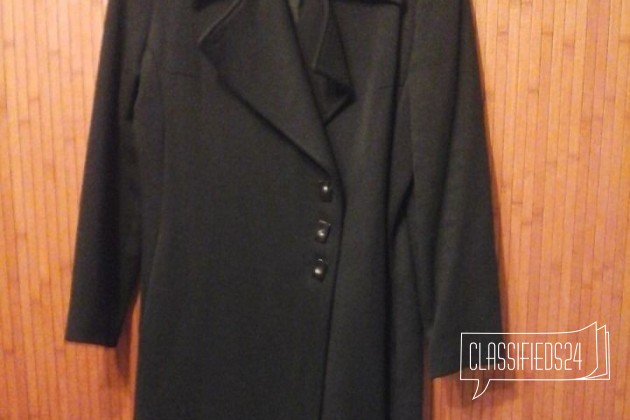 Пальто классическое чёрное в городе Ярославль, фото 4, Верхняя одежда