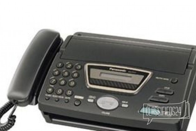 Факс Panasonic KX-FT72RU черн в городе Котлас, фото 1, телефон продавца: +7 (902) 192-60-46