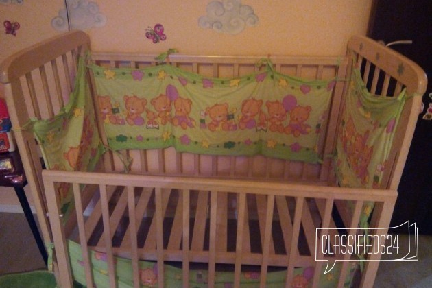 Кроватка детская в городе Тверь, фото 2, Детская мебель