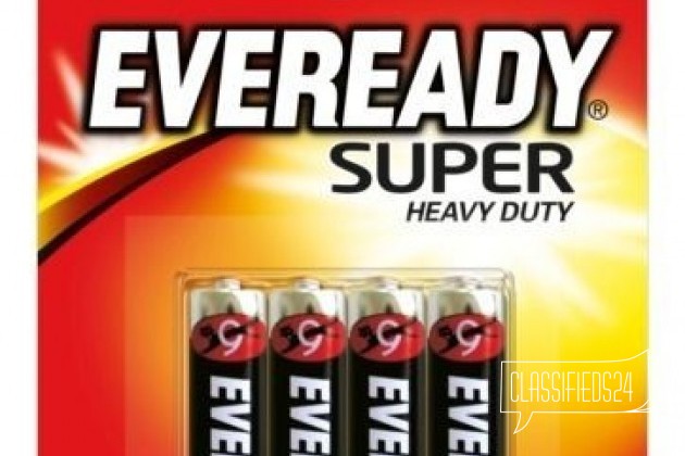 Батарейки Energizer Eveready Super Heavy Duty aaа в городе Москва, фото 1, телефон продавца: +7 (926) 850-56-30