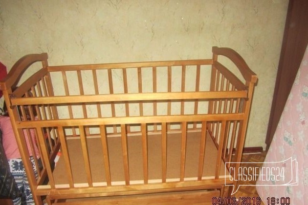 Кроватка в городе Саратов, фото 4, Детская мебель
