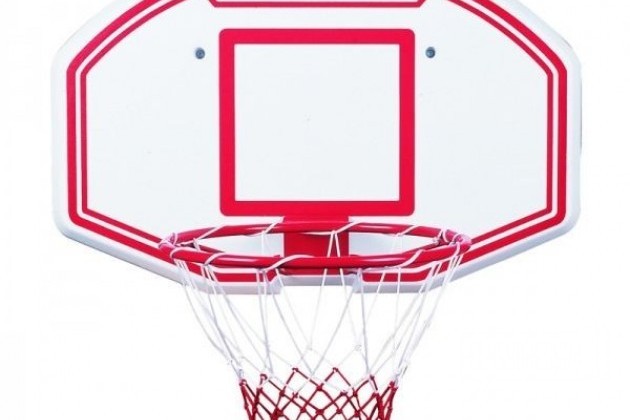 Баскетбольный щит с кольцом с сеткой пластиковый в городе Челябинск, фото 1, телефон продавца: +7 (351) 776-41-71