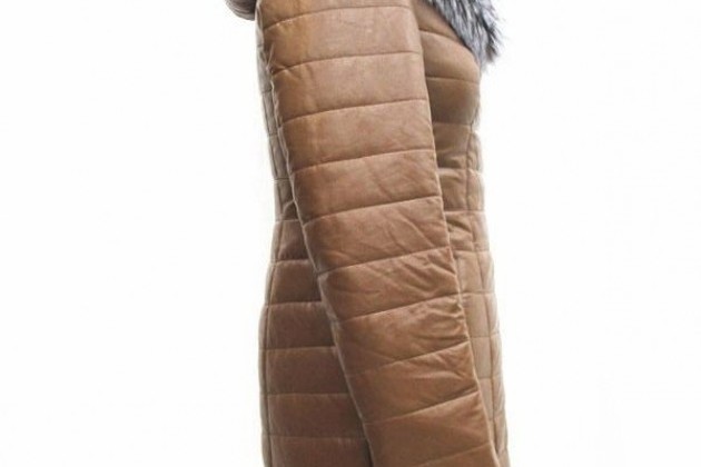 Женское пальто с чернобуркой из эко-кожи (новое) в городе Новосибирск, фото 4, Новосибирская область