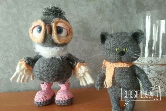 Вязаный игрушки Hand Made в городе Калининград, фото 3, стоимость: 800 руб.