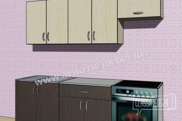 Новая модульная кухня Артемида-02-4 в городе Челябинск, фото 1, стоимость: 5 400 руб.