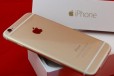 Новый iPhone 6 Gold 16GB (продажа с чеком / PCT) в городе Ижевск, фото 1, Удмуртия