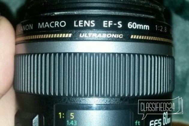 Продажа Canon EF-S 60mm f/2.8 Macro USM или обмен в городе Самара, фото 1, Объективы