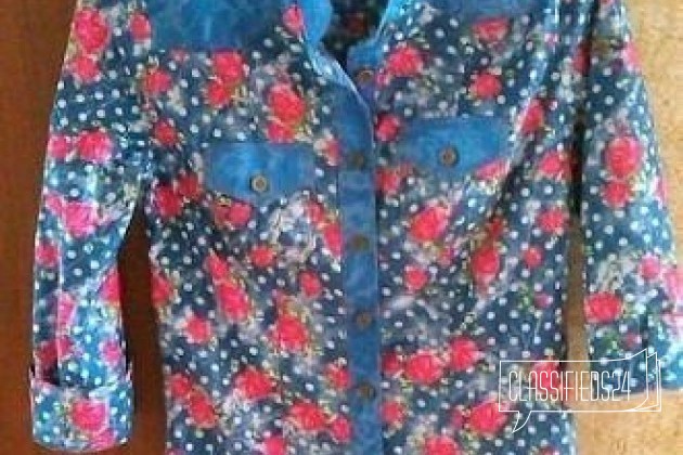 Красивая рубашка в городе Ленинск-Кузнецкий, фото 1, Рубашки и блузки