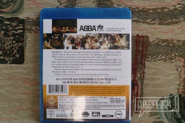 Blu-Ray -abba -the Movie в городе Барнаул, фото 2, Фильмы и музыка