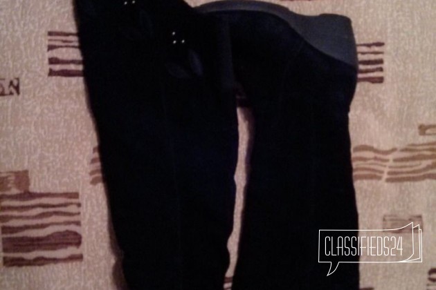 Сапоги зимние б/у 38-39 размер в городе Котлас, фото 2, Женская обувь