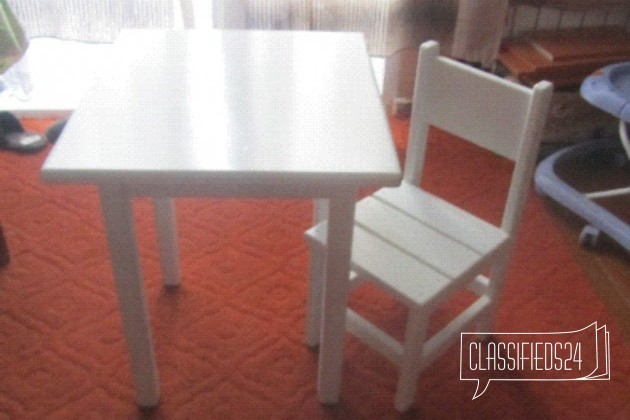 Столик и стульчик в городе Екатеринбург, фото 1, телефон продавца: +7 (904) 385-47-20
