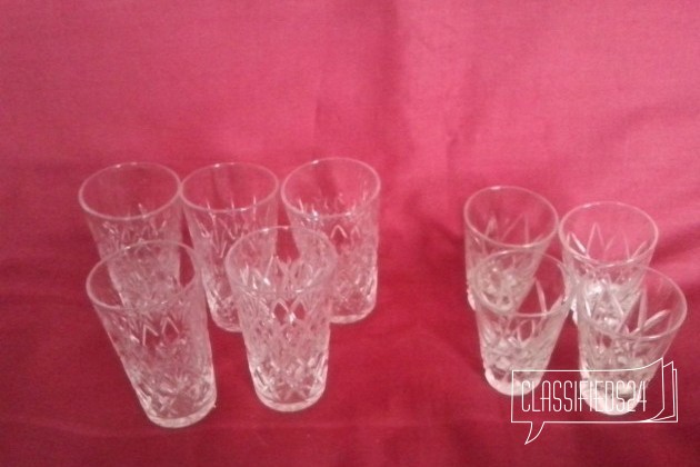 Хрустальные стаканы, фужеры, стопки в городе Первоуральск, фото 5, телефон продавца: +7 (908) 918-61-50