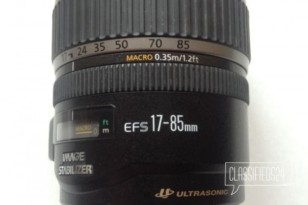 Canon 17-85mm/ F 4-5.6 IS USM c UV-фильтром в городе Москва, фото 1, телефон продавца: +7 (906) 048-59-96