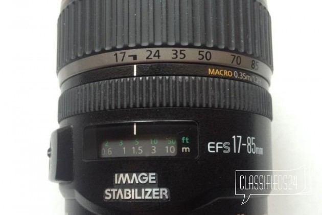 Canon 17-85mm/ F 4-5.6 IS USM c UV-фильтром в городе Москва, фото 2, стоимость: 8 999 руб.