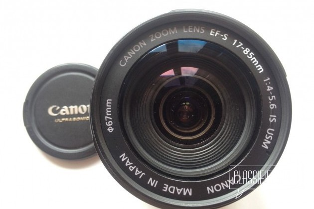 Canon 17-85mm/ F 4-5.6 IS USM c UV-фильтром в городе Москва, фото 4, Московская область