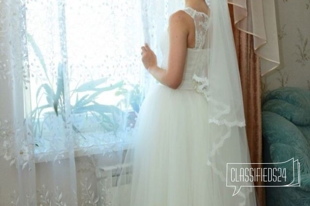 Пышное свадебное платье(торг уместен) в городе Смоленск, фото 3, стоимость: 15 000 руб.