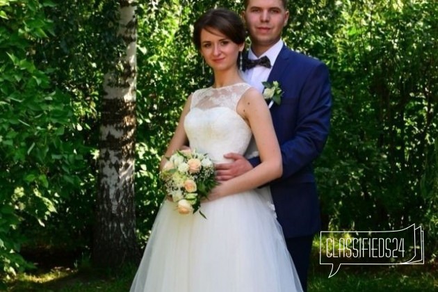 Пышное свадебное платье(торг уместен) в городе Смоленск, фото 4, Свадебные платья