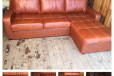 Финский кожаный диван с козеткой Новый. Раскладной в городе Тольятти, фото 3, стоимость: 0 руб.