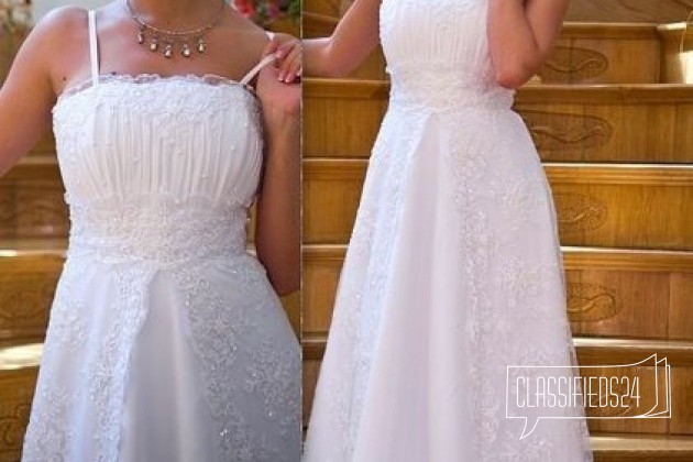 Красивое свадебное платье для стройных девущек в городе Москва, фото 1, телефон продавца: +7 (495) 997-94-23