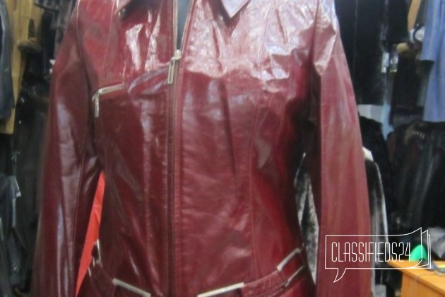 Осенняя куртка (новая) из натуральной кожи в городе Ростов-на-Дону, фото 3, телефон продавца: +7 (908) 179-18-33