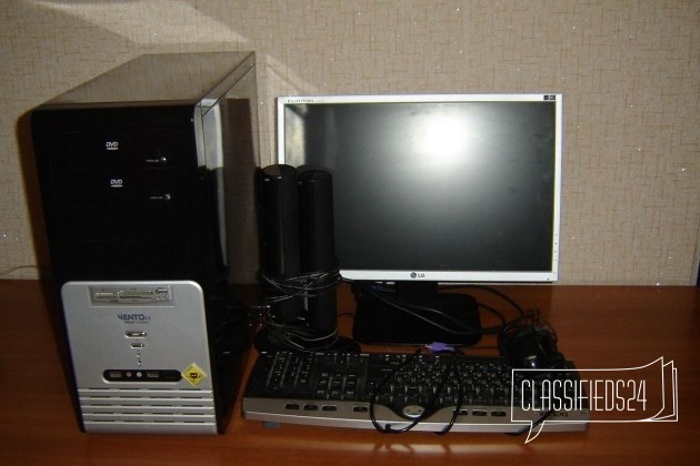Сист. блок, монитор, клавиатура, мышка, колонки в городе Подольск, фото 1, стоимость: 5 000 руб.