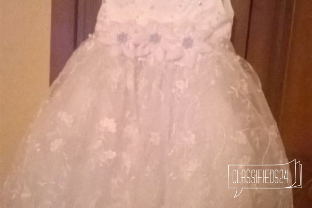 Красивое белое бальное платье в городе Мценск, фото 1, телефон продавца: +7 (953) 616-19-94