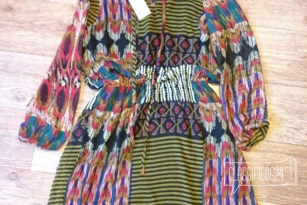 Платье с принтом Le Cielm (asos) размер S новое в городе Иркутск, фото 2, Платья и юбки