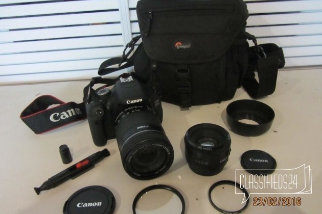 Зеркальная фотокамера Canon EOS 600D + аксессуары в городе Аша, фото 1, телефон продавца: +7 (982) 112-60-17