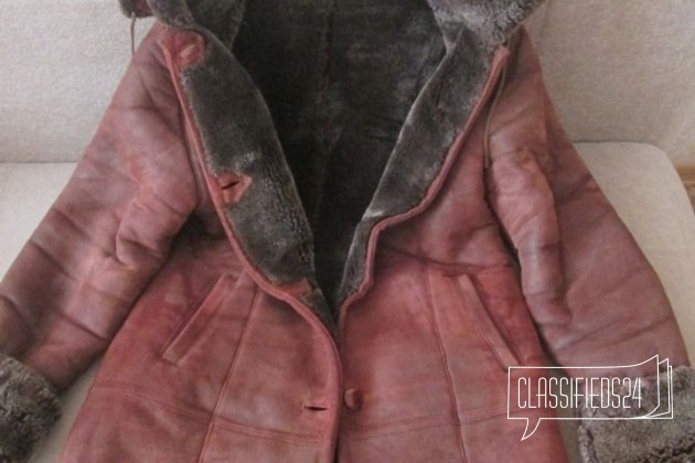 Дубленка из натуральной замши в городе Клин, фото 1, стоимость: 6 000 руб.