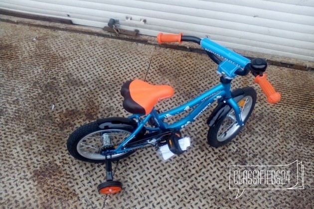 Детский велосипедик синенький в городе Нижний Новгород, фото 1, телефон продавца: +7 (929) 048-44-24