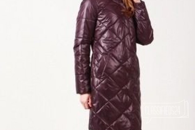 Новое пальто цвет черника на весну в городе Уфа, фото 1, телефон продавца: +7 (929) 755-88-25
