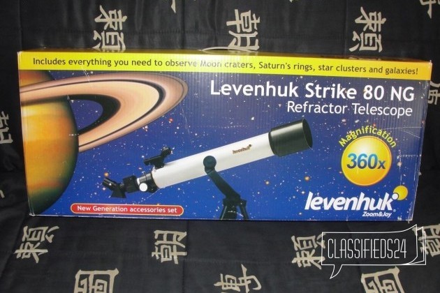 Телескоп Levenhuk Strike 80NG в городе Балашиха, фото 1, стоимость: 5 000 руб.
